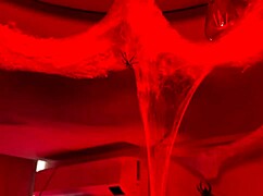 tiazinhah and horny friends dive into halloween lingerie orgy licking wet pussies