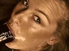 vintage interracial threesome anal assfucking in retro antique group scene