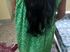 slim bengali maid's hairy pussy fucked by stepson moaning loud