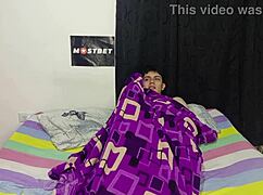 Hot 18-year-old latina fucks her favorite milf after coffee with deep pussy licking
