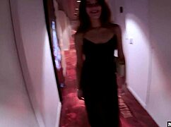 A Horny French Teen Begs Older Boyfriend to Pound Her Tight Pussy Before Bed
