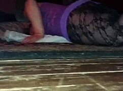 Floor Grinding Leads To Swift Orgasm