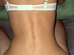 My boyfriend's friend sneaks in and fucks me asleep then facial blasts