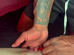 date night turns creampie finish with muscular bbc stud pounding tight pussy