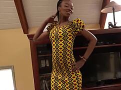 Tight Ebony Milf's Bikini Casting Audition