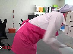hey chihiro's blowjob blew minds, office milf creampie shocks friends!