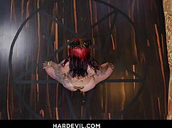 Hey, check Sabien Demonia's gold bikini gangbang ritual explode