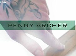 Tattooed Blonde Penny Archer's Rough Pickup Hookup with Choking Deepthroat