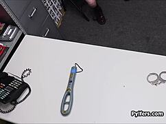 ever wonder what her tight office holes hide under flashlight and cock inspection?