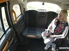 wanna see this sexy blonde get fucked hard by czech taxi driver?