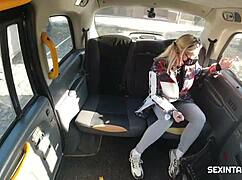 wanna see this sexy blonde get fucked hard by czech taxi driver?