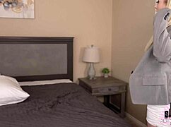 Co-Workers Share Single Bed