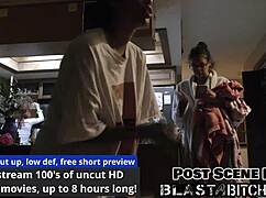 imagine angel santana creampied hard while her stepsis watches moaning close up