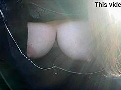 italian milf artemisiana shakes massive tits in solo slow motion boob closeups