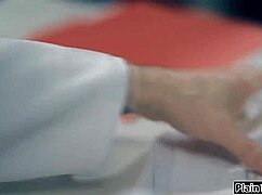 Busty Milf's Pussy Fisted Hard By Doctor Before Creampie Impregnation