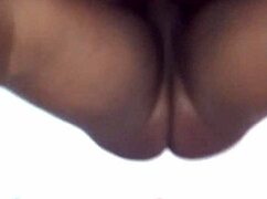 Black whore's wet pussy explodes farting anal