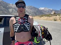 Mt Whitney Downhill Cock Ride Creampie Pov