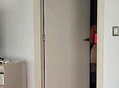 Latina stepmom stuck in washer begs stepson to pound her big tits doggystyle!