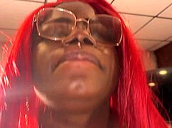 uhh my first interracial casting blowjob cum facial... so tight