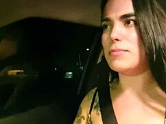 Truck tryst fulfills deepest CROSSDRESSING fetish desires so teasingly