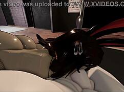 cute roblox bunny deepthroats master roughly in bunny costume submission
