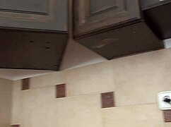 four sexy milfs flash pussies asses in lingerie try-on fake photoshoot backstage