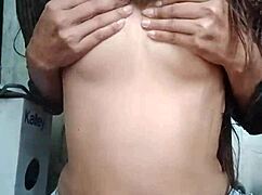 Eighteen year old's tight pussy and perfect tits accidentally sent to teacher