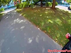 i can't believe this real 18+ teen got picked up fucked doggystyle outdoors on hidden spycam