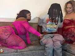Jayla Page's Big Tits Friend Group Fuck Ends in Cum Facial