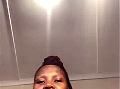 Pregnant beauty dances solo before dildo fucks her wet pussy close up