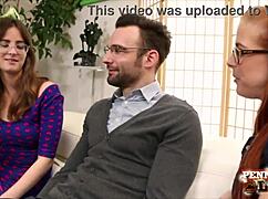 Jay taylor's spectacled slut rides cock with big ass bounce