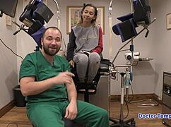 dr tampa meets kalani luana for backstage latex slave blowjob