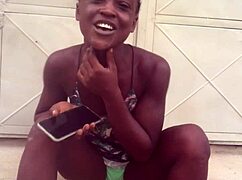 crazybitch keeps twerking wildly to that nigeria afro music beat
