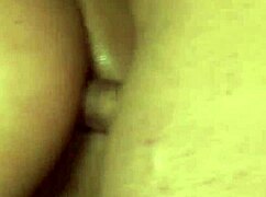 blonde euro slut bends over for daddy's rough anal creampie doggystyle