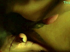 whoa 😍 my latina friend goes wild licking my pussy in her first lesbian devour frenzy!