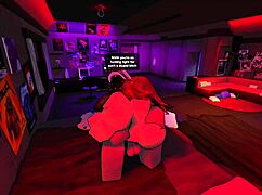 using my cute bunny pet for deepthroat doggy rough toy play