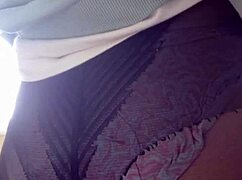 What if Elza Kom's nylon tights led to total ass worship domination?