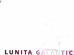 Argentine Latina Lunita Galactica takes her first deep balls anal ride