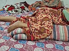 village bhabhi gets her soft hairy pussy pounded fast on webcam