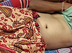 village bhabhi gets her soft hairy pussy pounded fast on webcam