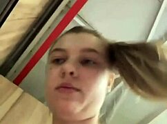 Squirting fountain orgasm outdoors! 💦🌊