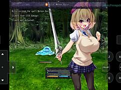 brave princess milia ruined by harsh emulation glitch
