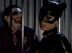 Katwoman Jennifer Dark Enters Prison Cage For Bent Over Doggystyle 3some Cumshot Stockings