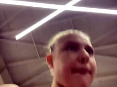 Gym workout turns into hardcore teen fucking with big tits bouncing and pussy orgasms