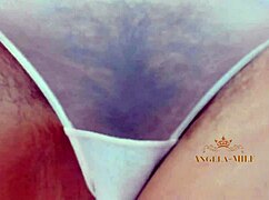 milf angela shakes huge ass and saggy tits teasing fans