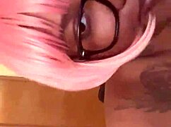 Shabrim's emo barbie vibe calls for passionate feeling tonight