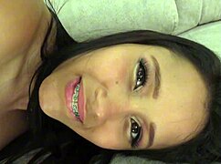 Latin girl takes strong double penetration full anal deep balls deep