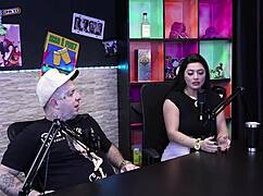 Monica Lima devours Bruna Carlos pussy right in front of cuckold?
