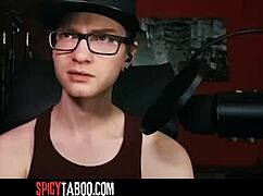 Big Tits Teen Babe Masturbates While Stepbrother Watches Intently
