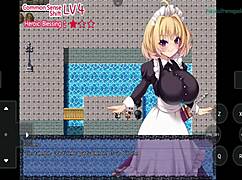 brave princess milia ruined by harsh emulation glitch